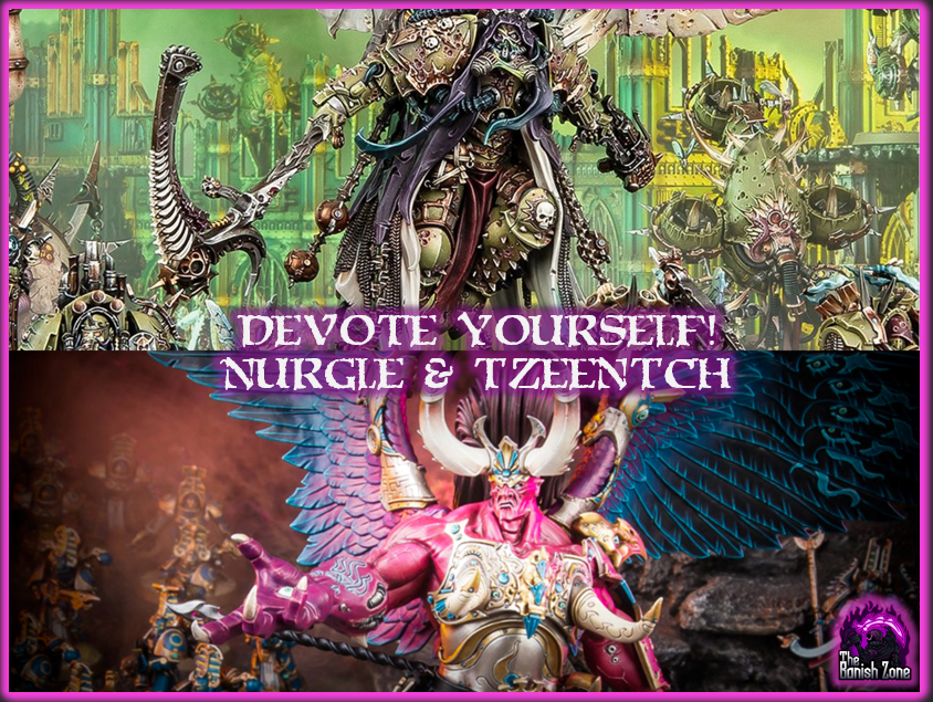 Devote Yourself! Thousand Sons and Death Guard Battleforces